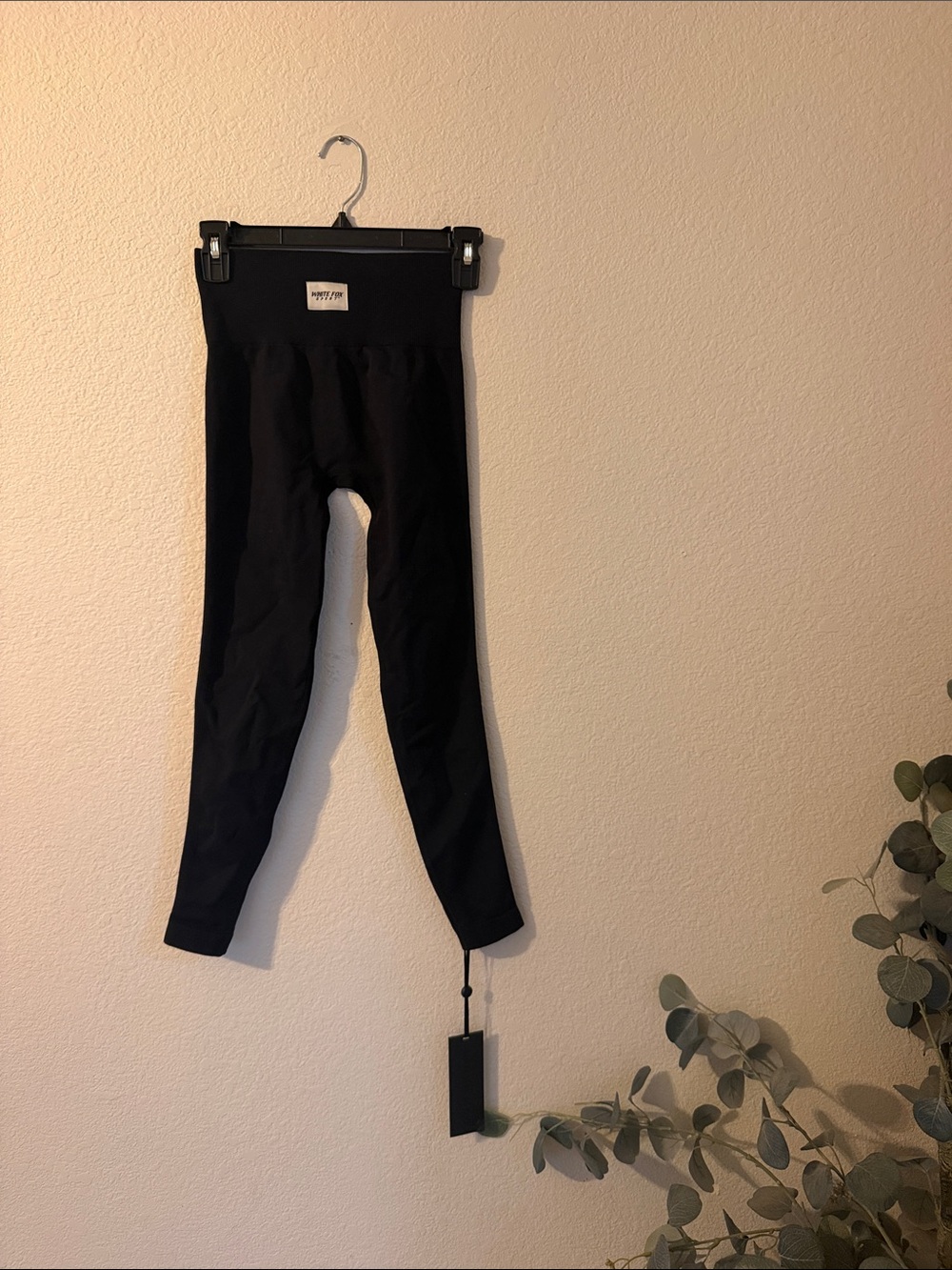 WHITE FOX cross the line high waist leggings